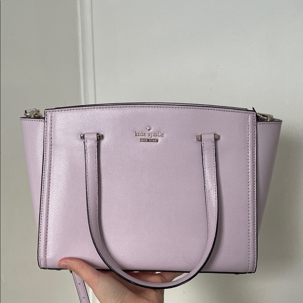 Kate Spade Light Lilac Satchel - New York Patterson Drivr